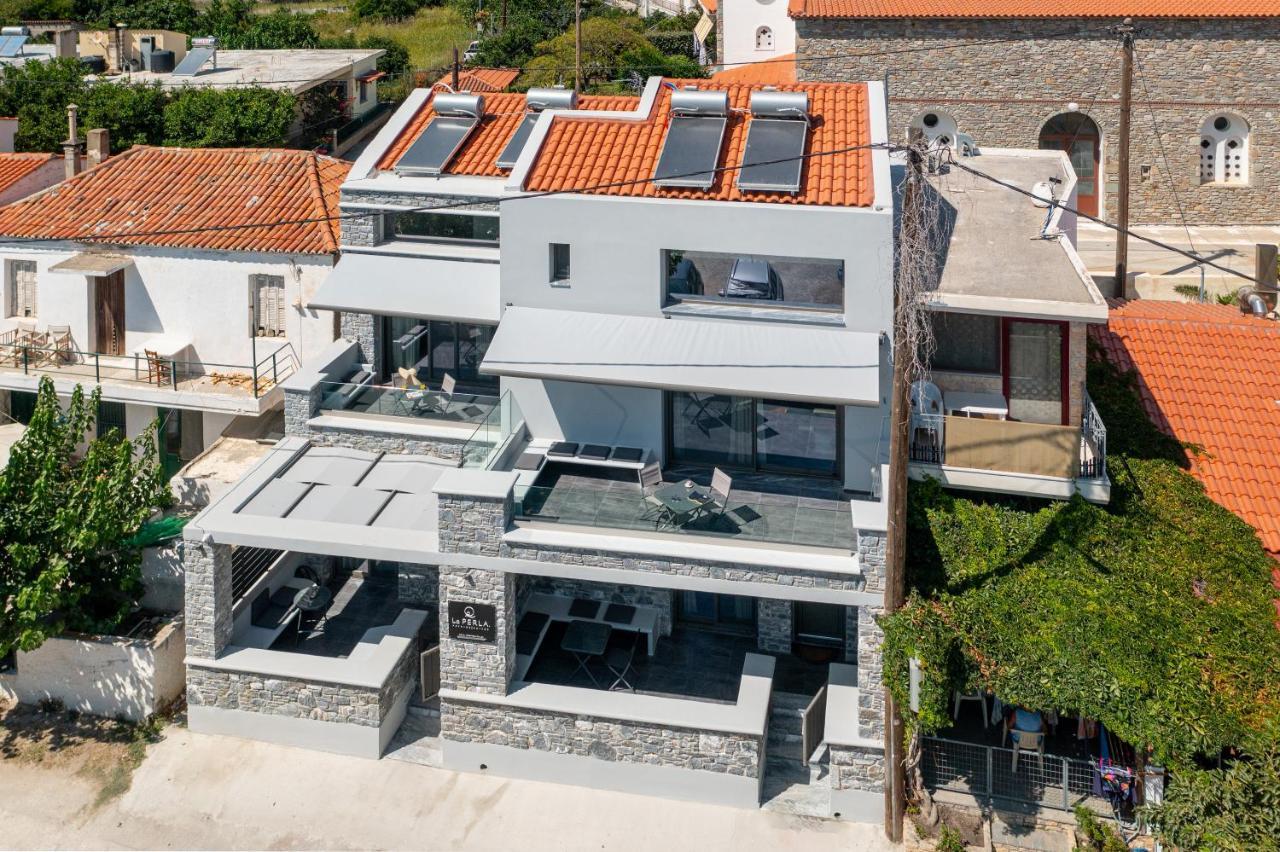 La Perla Suites Agio Apóstoloi Exterior foto