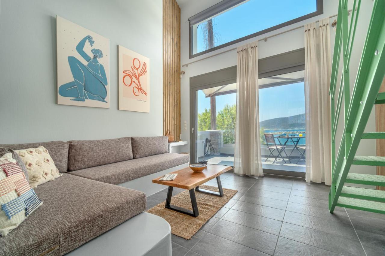 La Perla Suites Agio Apóstoloi Exterior foto